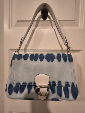 Coach Soft Tabby Blue Tie-Dye